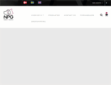 Tablet Screenshot of kattensno1.dk